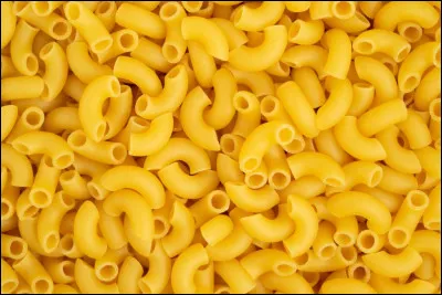 Quel est le nom de cette variété de pâtes alimentaires en forme de tube coudé ?