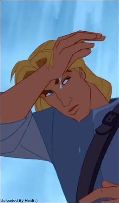 Comment s'appelle le jeune homme qu'elle rencontre à une cascade ?