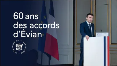 Quelle est la date de la signature des accords d'Évian ?