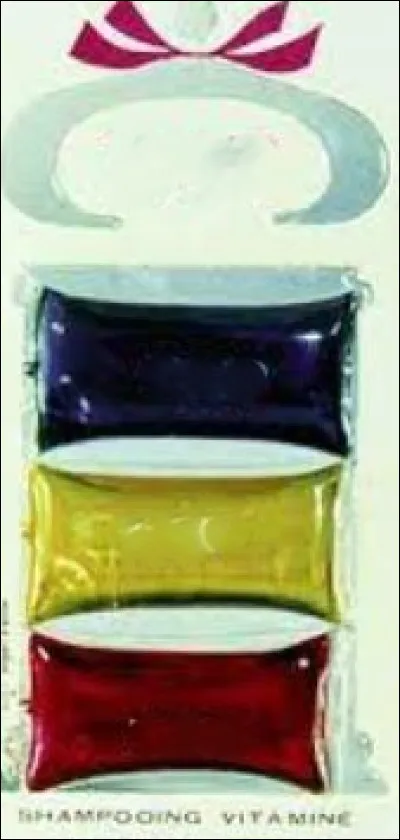 Quelle était la marque de ces petits berlingots de shampoing de toutes les couleurs, et si faciles à transporter ?