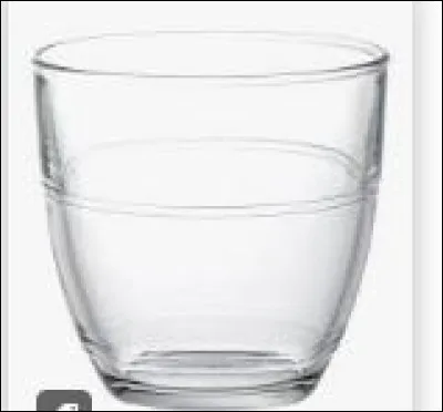 Trop facile ! Quelle était la marque de ces verres que nous avons tous eus à la cantine ?