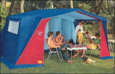 Symbole des vacances, d'évasion et de liberté, dans les années 60-70, le camping, c'est .... !