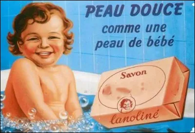 Quelle marque de savon représentait cette publicité ?