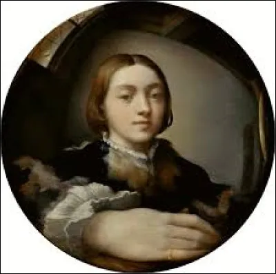 Lequel de ces trois artistes de la Haute Renaissance a exécuté, vers 1524, cette huile nommée ''Autoportrait dans un miroir convexe'' ?