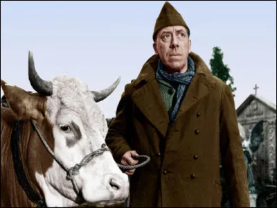 Dans le film "La Vache et le Prisonnier", la vache s'appelle Célestine.