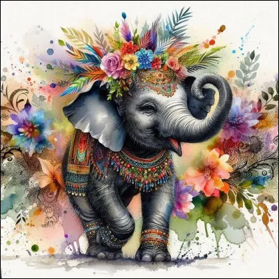 L'adjectif "chryséléphantin" qualifie une uvre dont certaines parties sont en or et en ivoire.