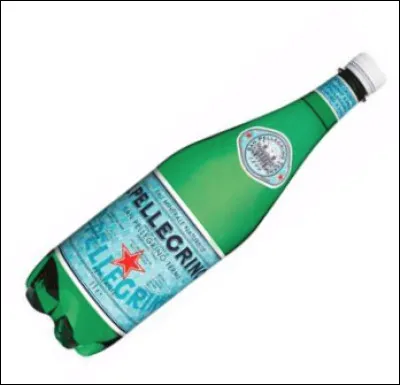 Quel est le nom de cette marque d'eau minérale gazeuse ?