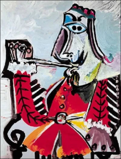 Quel peintre surréaliste est l'auteur de ce tableau intitulé 'Homme à la pipe'' ?