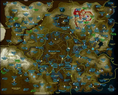Combien y a-t-il de sanctuaires dans "The Legend of Zelda : Breath of the Wild" ?