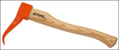 Quel est le nom de cet outil de b&ucirc;cheron, un croc en fer destin&eacute; &agrave; d&eacute;placer les troncs ?