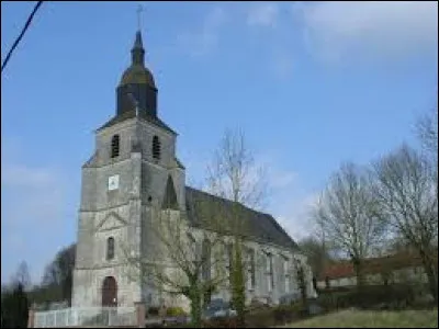 Nous sommes maintenant dans les Hauts-de-France, devant l'église Notre-Dame, à Buire-au-Bois. Village de l'arrondissement d'Arras, il se situe dans l'ancienne région ...
