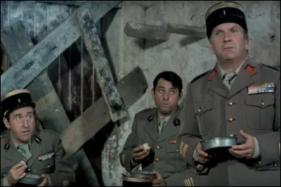 Dans les films de la "7&egrave;me compagnie", quels sont les noms des soldats dont on suit les aventures ?