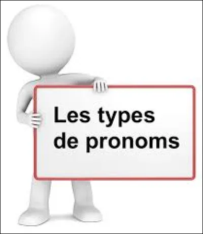 Quel type de pronom n'existe pas ?