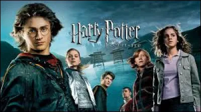 H - Dans le film "Harry Potter et la Coupe de feu", Harry Potter est en 4e année à Poudlard.