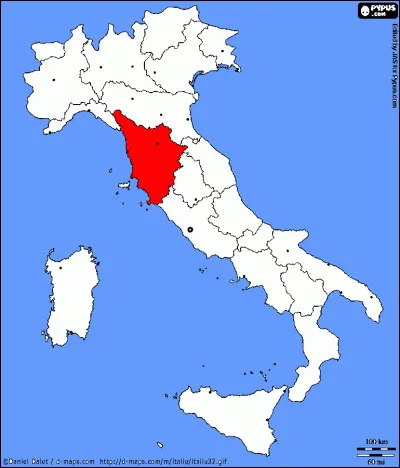Quel est le nom de cette région du centre de l'Italie dans laquelle se trouve Rome ?