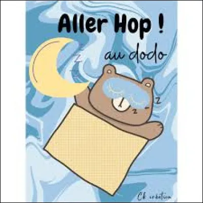 Laquelle de ces expressions est une expression familière pour dire aller au lit, comme "filer au dodo".