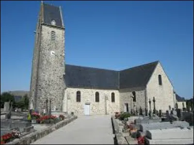 Voici l'église Saint-Hermeland, à Sottevast. Village de l'aire d'attraction Cherbourgeoise , il se situe en région ...