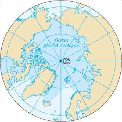 Lequel de ces pays se situe le plus près du pôle Nord ?