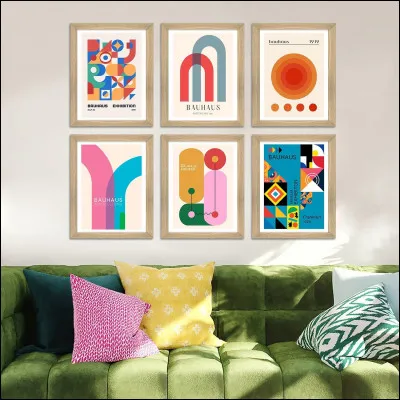 Dans quelle ville européenne est né le mouvement artistique du Bauhaus ?