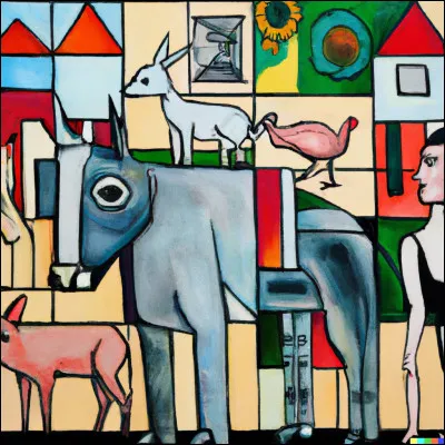 Quel type d'animal Picasso a-t-il souvent représenté dans ses uvres, notamment sous forme de dessin au trait simple ?