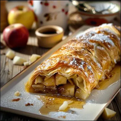 Quel fruit compose le strudel autrichien traditionnel ?