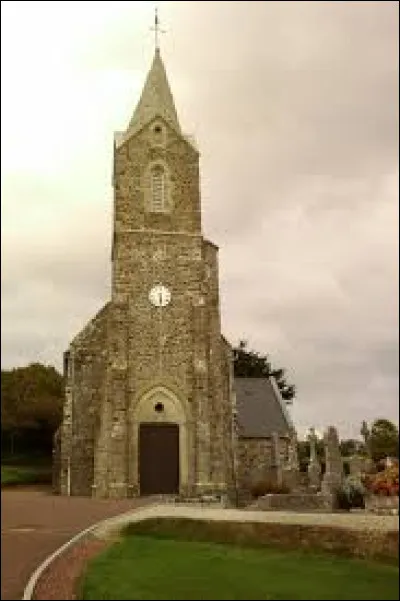 Voici l'&eacute;glise Saint-Jean-Baptiste, &agrave; Saint-Jean-de-la-Rivi&egrave;re. Station baln&eacute;aire Manchote, sur les C&ocirc;te des Isles, elle se situe en r&eacute;gion ...