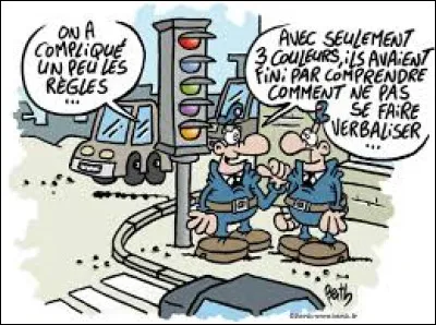 En quelle année les premiers feux de signalisation sont-ils apparus en France ?