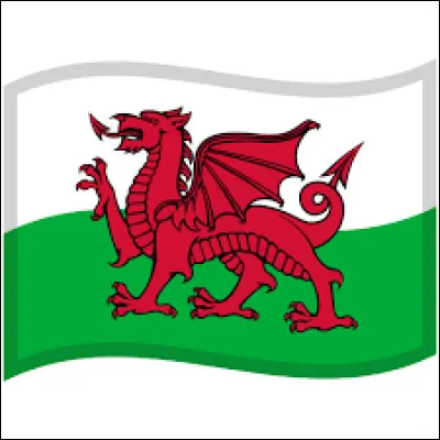 Quelle nation constitutive arbore un dragon ailé sur son drapeau ?
