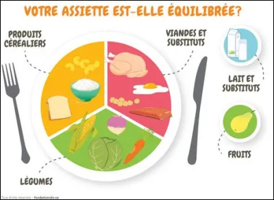 Lesquels de ces menus sont les plus équilibrés ?