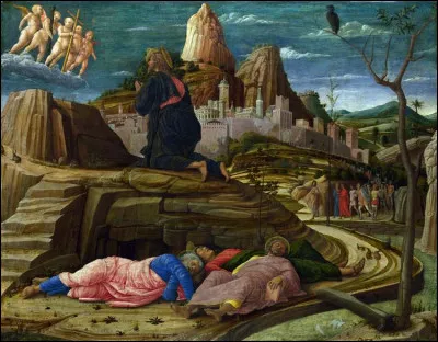 Andrea Mantegna a peint "l'... dans le jardin"
