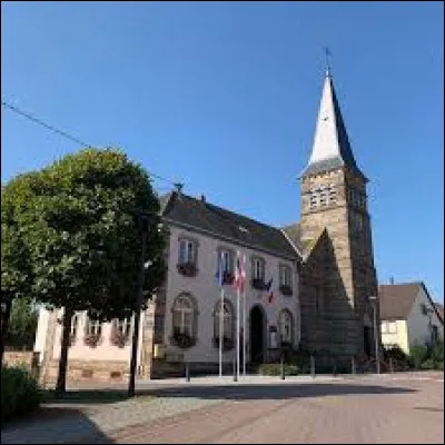 Commune Bas-Rhinoise, Pfalzweyer se situe en région ...