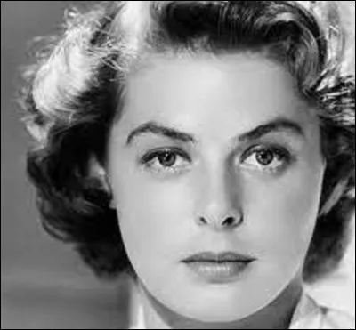 Qui est cette actrice suédoise, qui joue le rôle de Jeanne D'arc dans le film ''Jeanne au bûcher'' ?