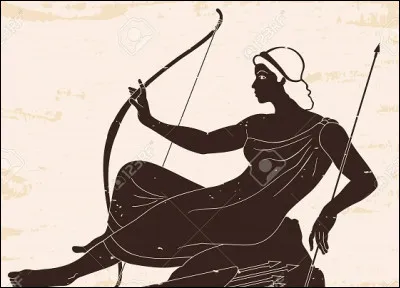 Qui est cette déesse grecque, inséparable de son arc et de ses flèches ?