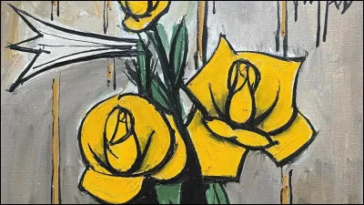Quel peintre fran&ccedil;ais est l'auteur de ce tableau, intitul&eacute; ''Roses Jaunes et Lys'' ?
