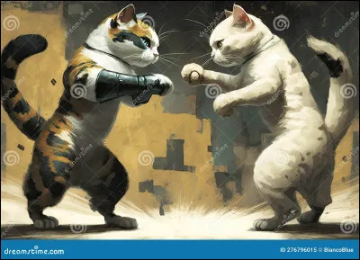 Vous recevez votre nom de guerrier, Pelage Tigré et soudain le clan voisin vous attaque, vous :