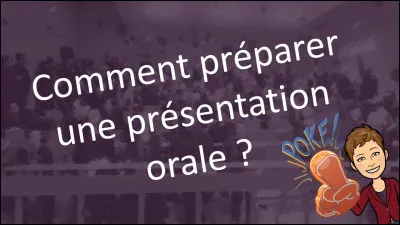 Tu dois faire une présentation. Quelle est ta réaction ?