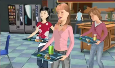 C'est l'heure de la cantine, avec qui t'installes-tu ?