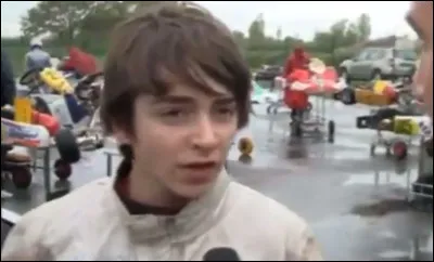 Et pour finir a-t-il fait du karting étant enfant ?