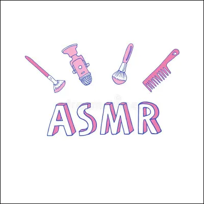 Quel objet n'est pas souvent utilisé en ASMR ?