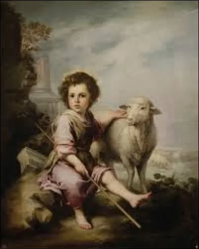 Quel peintre espagnol baroque est lauteur de ce tableau intitulé ''Le Bon Pasteur'' ?