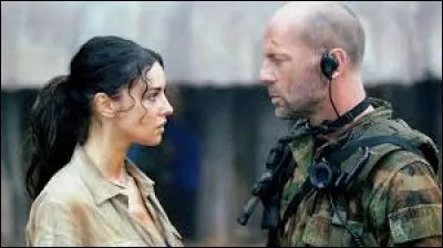 Quel acteur joue avec Monica Belucci dans le film "Les Larmes du Soleil" ?