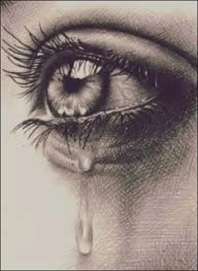 Comment dit-on le mot "larme" en anglais ?