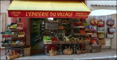 Voici un magasin d'...