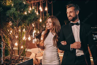 Ce couple a cherché à s'habiller avec ...