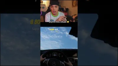 Petite question pour les fins connaisseurs : avec quel youtubeur a-t-il fait le challenge de rire le moins possible dans une voiture ?