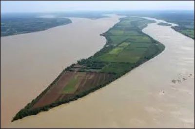 Le fleuve dépose beaucoup d' ...
