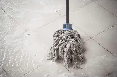 Je fais du ménage, je passe la ... !