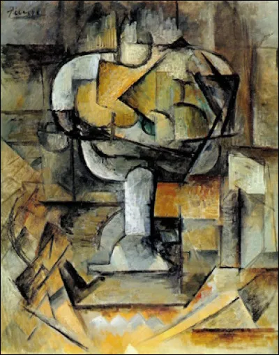 Quel peintre cubiste est l'auteur de ce tableau intitulé ''Bol de fruits'' ?