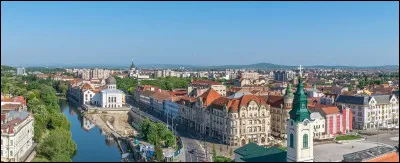 Quelle est cette ville roumaine de 180 000 habitants, située dans l'ouest du pays, dans la grande plaine de Pannonie, à une dizaine de kilomètres de la frontière hongroise ?