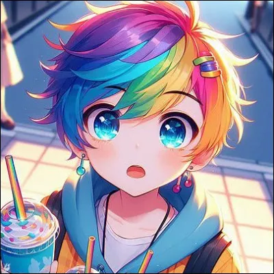 De quelle couleur seraient tes cheveux ?